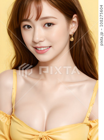 黄色の女性 黄色の女性 108275604