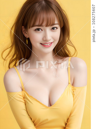 黄色の女性 黄色の女性 108275607