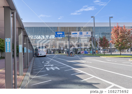 駅前風景 旭川駅 駅前風景 旭川駅 108275692