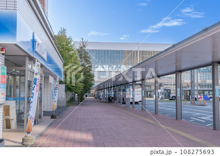 駅前風景 旭川駅 駅前風景 旭川駅 108275693