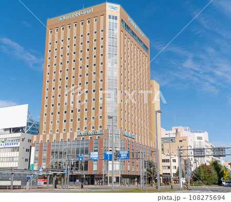 駅前風景　旭川駅 108275694