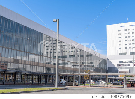 駅前風景 旭川駅 駅前風景 旭川駅 108275695