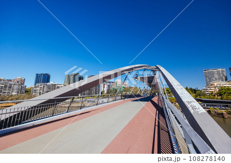 Goodwill Bridge in Brisbane Australia Goodwill Bridge in Brisbane Australia 108278140