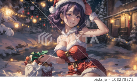 クリスマス サンタのイラスト素材 [108278273] - PIXTA