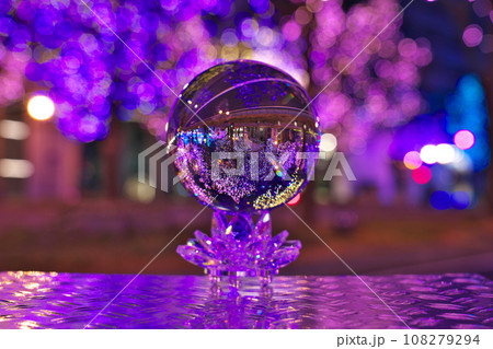 【御堂筋イルミネーション (水晶玉)】 大阪市 御堂筋 【御堂筋イルミネーション (水晶玉)】 大阪市 御堂筋 108279294