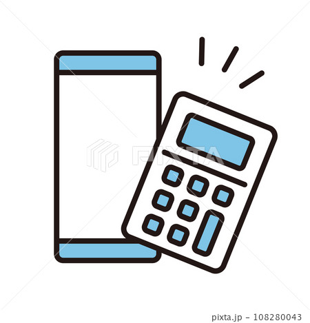 スマホ　スマートフォン　アイコン 108280043