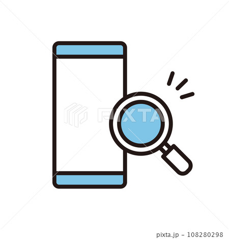 スマホ　スマートフォン　アイコン 108280298