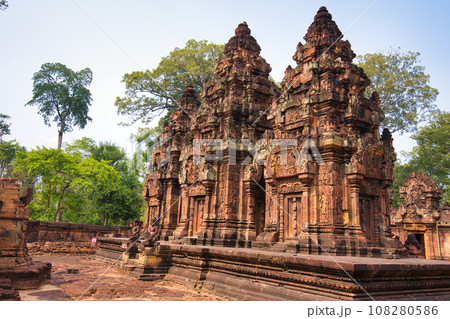 バンテアイ・スレイ　カンボジア・世界遺産 108280586