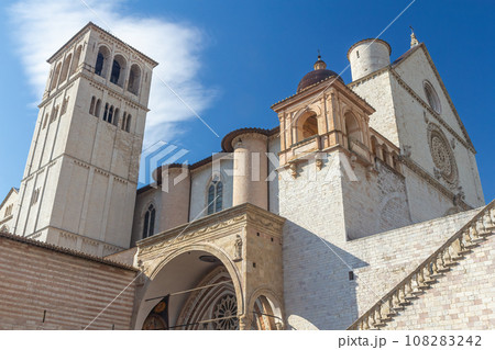 The Basilica of Saint Francis of Assisi. Umbria. Italy. The Basilica of Saint Francis of Assisi. Umbria. Italy. 108283242