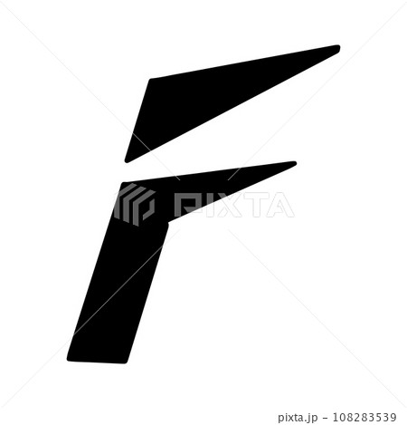 F Letter vector icon 108283539