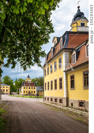 Castle Belvedere near Weimar Thuringia Germany is a elegant summer residence dating from 18th century. Castle Belvedere near Weimar Thuringia Germany is a elegant summer residence dating from 18th century. 108283883