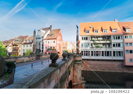 Old town of Nuremberg, Germany 108286422