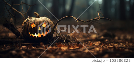 halloween candy wallpaper pattern texture background in pastel colors AI generated 108286825