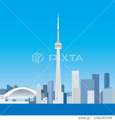 トロント　toronto　CNタワー　CN　tower　カナダ　canada 108290349