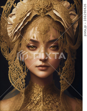 ゴージャスな女性「AI生成画像」 ゴージャスな女性「AI生成画像」 108290426