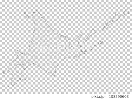 空白地圖北海道 空白地圖北海道 108290608