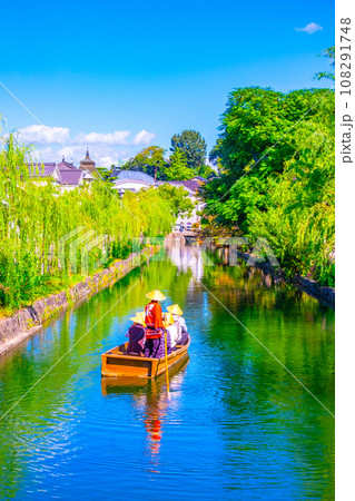倉敷美観地区と観光川舟 108291748