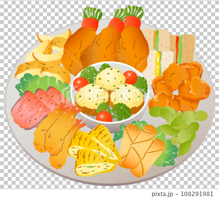 開胃小菜的插圖 108291981