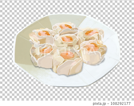 Shrimp Shumai (octagonal plate) 108292177