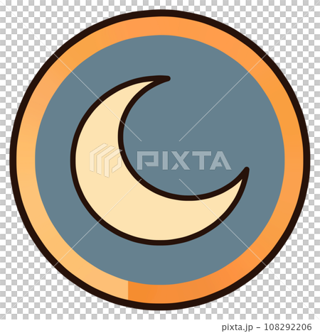 crescent moon mark 108292206