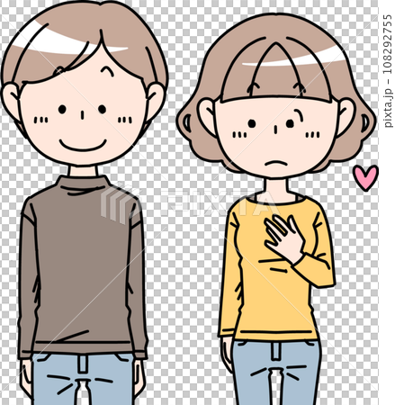 互相喜歡的女人和男人 互相喜歡的女人和男人 108292755