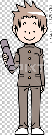 畢業典禮男學生學蘭 畢業典禮男學生學蘭 108292763