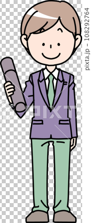 畢業典禮男學生西裝外套 108292764