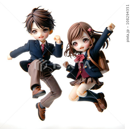 未来に希望を持って飛躍する学生-Generative AI 108294351