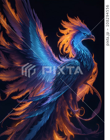 不死鳥「AI生成画像」 108294556