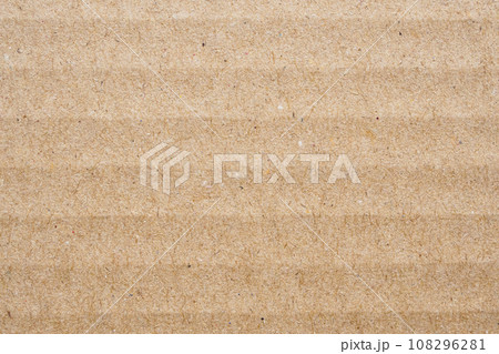 Brown eco recycled cardboard paper sheet texture background 108296281