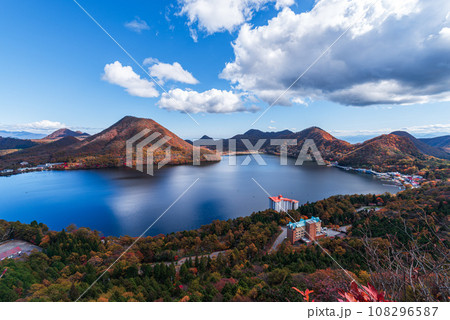 榛名湖の紅葉 榛名湖の紅葉 108296587