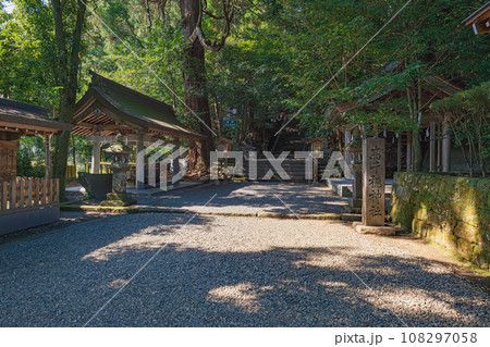 宮﨑 高千穂神社 参道の風景 108297058