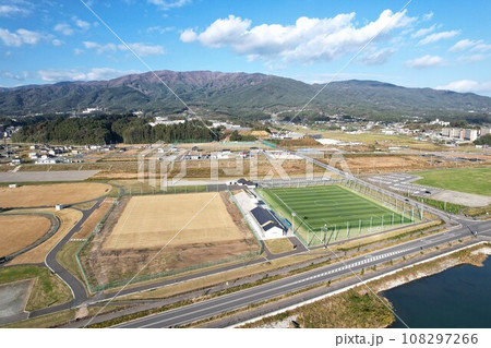 陸前高田市　高田松原運動公園　サッカー場　東日本大震災　3.11　復興 108297266