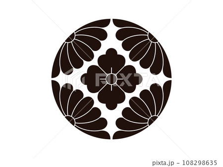 四割菊に花角 四割菊に花角 108298635
