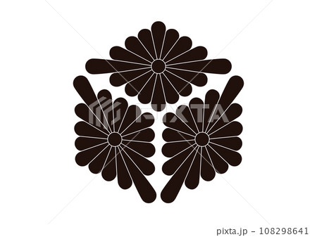 三つ菊菱 108298641