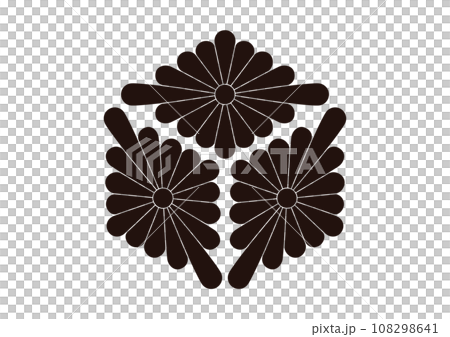 三つ菊菱 108298641