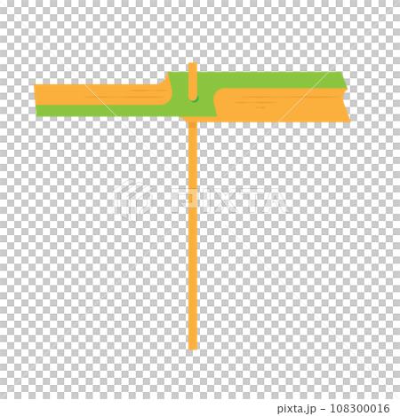 日本老玩具竹蜻蜓插畫素材 108300016