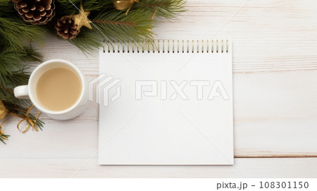Hand write down 2024 new year resolution on blank notebook. Hand write down 2024 new year resolution on blank notebook. 108301150