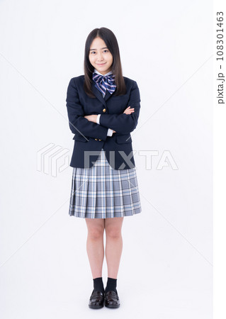 白バックの女子高生 108301463