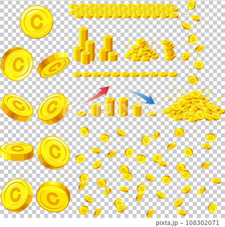 帶有 C 標記的硬幣插圖集摘要 帶有 C 標記的硬幣插圖集摘要 108302071