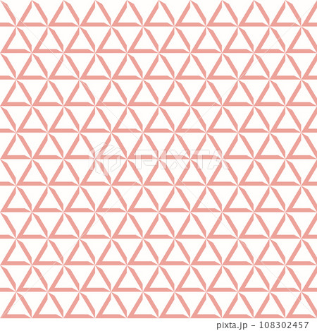 Geometric Seamless Vector Abstract 3D Patter 108302457