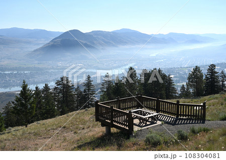 City of Kamloops, BC, CANADA. Kamloops cityscape. Canadian city of Kamloops in British Columbia City of Kamloops, BC, CANADA. Kamloops cityscape. Canadian city of Kamloops in British Columbia 108304081