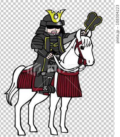 將軍（騎馬，左，黑色） 108304223