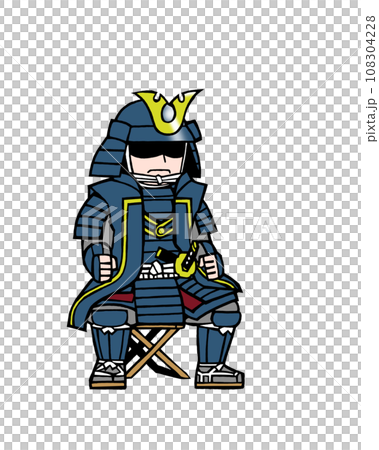 大将（座・左・青 108304228