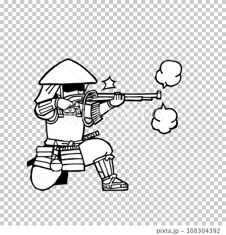 足輕(鐵炮花夏,左座,單色) 足輕(鐵炮花夏,左座,單色) 108304392