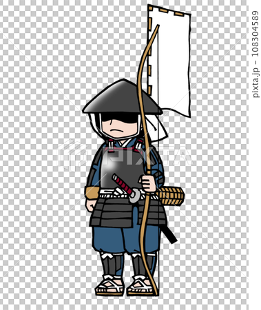 Ashigaru (bow/right flag) 108304589