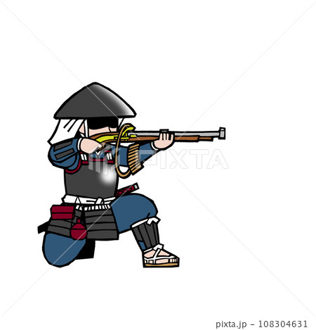足軽（鉄砲・左座・ 108304631