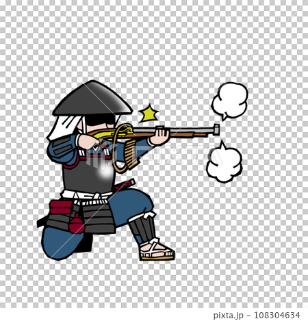 Ashigaru (Teppo Hanatsu, left seat) 108304634