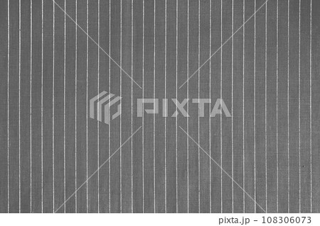 Gray white striped fabric texture background with copy space Gray white striped fabric texture background with copy space 108306073