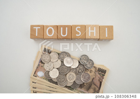 積み木で作ったアルファベット文字TOUSHI 積み木で作ったアルファベット文字TOUSHI 108306348